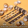 image:imageMr Pen Washi Tape Set 21 Rolls Assorted Sizes Floral  5 YardsRoll Washi Tape for Scrapbook Arts Crafts Journals and PlannersGolden Hives