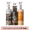 image:imageMr Pen Washi Tape Set 21 Rolls Assorted Sizes Floral  5 YardsRoll Washi Tape for Scrapbook Arts Crafts Journals and PlannersGolden Hives