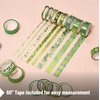 image:imageMr Pen Washi Tape Set 21 Rolls Assorted Sizes Floral  5 YardsRoll Washi Tape for Scrapbook Arts Crafts Journals and PlannersGreenery Summer