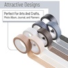 image:imageMr Pen Washi Tape Set 21 Rolls Assorted Sizes Floral  5 YardsRoll Washi Tape for Scrapbook Arts Crafts Journals and PlannersGrid