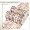 image:imageMr Pen Washi Tape Set 21 Rolls Assorted Sizes Floral  5 YardsRoll Washi Tape for Scrapbook Arts Crafts Journals and PlannersNostalgic Theme