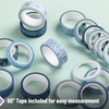 image:imageMr Pen Washi Tape Set 21 Rolls Assorted Sizes Floral  5 YardsRoll Washi Tape for Scrapbook Arts Crafts Journals and PlannersOcean Breeze
