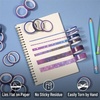 image:imageMr Pen Washi Tape Set 21 Rolls Assorted Sizes Floral  5 YardsRoll Washi Tape for Scrapbook Arts Crafts Journals and PlannersOuter Space