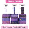 image:imageMr Pen Washi Tape Set 21 Rolls Assorted Sizes Floral  5 YardsRoll Washi Tape for Scrapbook Arts Crafts Journals and PlannersOuter Space