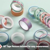 image:imageMr Pen Washi Tape Set 21 Rolls Assorted Sizes Floral  5 YardsRoll Washi Tape for Scrapbook Arts Crafts Journals and PlannersPastel Bliss