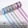 image:imageMr Pen Washi Tape Set 21 Rolls Assorted Sizes Floral  5 YardsRoll Washi Tape for Scrapbook Arts Crafts Journals and PlannersPlaid Design