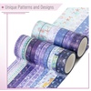 image:imageMr Pen Washi Tape Set 21 Rolls Assorted Sizes Floral  5 YardsRoll Washi Tape for Scrapbook Arts Crafts Journals and PlannersTide  Bloom