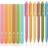 image:imageMr Pen Aesthetic Highlighters and Gel Pens 12 Pack Boho Colors Bible Highlighters No Bleed Fine Point 07mm Gel Pens Fast Dry and No Smear for Bible Journaling Planner School SuppliesBoho