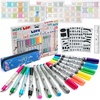 image:imageMr Pen Bible Journaling Kit for Women Bible Highlighters and Pens No Bleed Tabs Stencils Ruler Fineliners amp Pencil Case for Devotions Prayer amp Christian Gifts