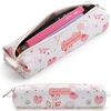 image:imageMr Pen Cute Pencil Case Pouch Multipurpose Canvas Bible Pencil Pouch Smooth Zipper Premium Material Neat Stitches Ideal for Stationery Cosmetics Electronics School Office TravelSpring