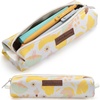 image:imageMr Pen Cute Pencil Case Pouch Multipurpose Canvas Bible Pencil Pouch Smooth Zipper Premium Material Neat Stitches Ideal for Stationery Cosmetics Electronics School Office TravelAutumn