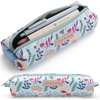 image:imageMr Pen Cute Pencil Case Pouch Multipurpose Canvas Bible Pencil Pouch Smooth Zipper Premium Material Neat Stitches Ideal for Stationery Cosmetics Electronics School Office TravelSummer