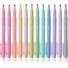 image:imageMr Pen Highlighters 12 Pack Pastel Colors Chisel Tip QuickDry SmearResistant Odorless Highlighters for School Office amp JournalingPastel 1