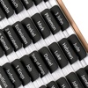image:imageMr Pen Laminated Bible Tabs 75 pcs EasytoRead amp Apply Tear Resistant Index Tabs for Women and Men Bible Study Journaling Prayer amp Scripture NavigationBlack