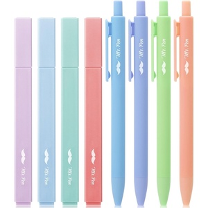 image:imageMr Pen Aesthetic Highlighters and Gel Pens 12 Pack Boho Colors Bible Highlighters No Bleed Fine Point 07mm Gel Pens Fast Dry and No Smear for Bible Journaling Planner School SuppliesSpring