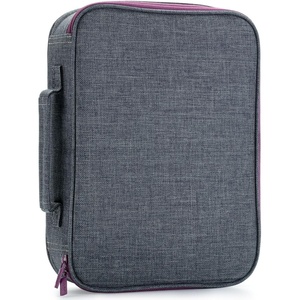 image:imageMr Pen Bible Cover Case Carrying Book Case with Durable Handle Bible Protective Church Bag for Men amp Women Christian Gifts PinkGray
