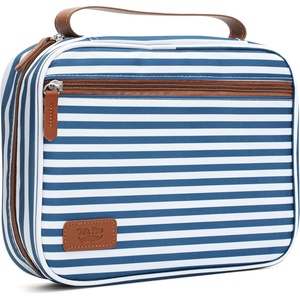 image:imageMr Pen Bible Cover Case Carrying Book Case with Durable Handle and Zippered Pocket Bible Protective Church Bag for Men amp Women Christian Gifts Jewel TonesBlue Stripes