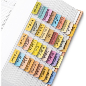 image:imageMr Pen Bible Tabs 75 Tabs Gray Theme Laminated Bible Tabs for Women and Men Bible Tabs for Study Bible Bible Index Tabs Bible Book Tabs Bible Labels Tabs Mr Pen Bible TabsRainbow Fade