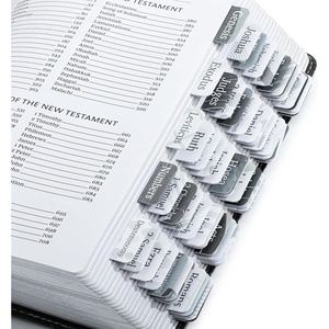 image:imageMr Pen Bible Tabs 75 Tabs Gray Theme Laminated Bible Tabs for Women and Men Bible Tabs for Study Bible Bible Index Tabs Bible Book Tabs Bible Labels Tabs Mr Pen Bible TabsGray