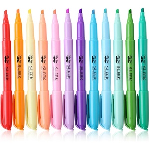 image:imageMr Pen Highlighters 12 Pack Pastel Colors Chisel Tip QuickDry SmearResistant Odorless Highlighters for School Office amp JournalingBright