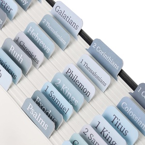 image:imageMr Pen Laminated Bible Tabs 75 pcs EasytoRead amp Apply Tear Resistant Index Tabs for Women and Men Bible Study Journaling Prayer amp Scripture NavigationBlue Shades