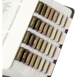 image:imageMr Pen Laminated Bible Tabs 75 pcs EasytoRead amp Apply Tear Resistant Index Tabs for Women and Men Bible Study Journaling Prayer amp Scripture NavigationMystic Forest