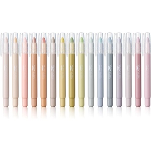 image:imageMr Pen No Bleed Gel Highlighters Fluorescent Assorted Colors 12 Pack Bible Highlighters and Pens No Bleed Bible Markers for Study Journaling School Supplies and AccessoriesSoft  Muted Colors
