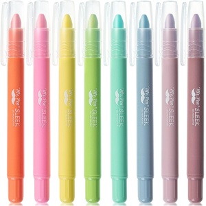 image:imageMr Pen No Bleed Gel Highlighters Fluorescent Assorted Colors 12 Pack Bible Highlighters and Pens No Bleed Bible Markers for Study Journaling School Supplies and AccessoriesCandy Colors