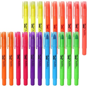 image:imageMr Pen No Bleed Gel Highlighters Vibrant Colors 20 Pack Bible Highlighters and Pens No Bleed Bible Markers for Study Journaling School Supplies and Accessories