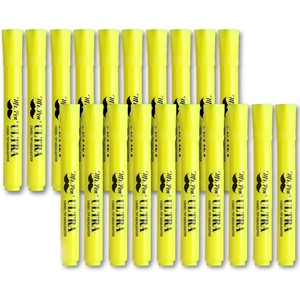 image:imageMr Pen Pastel Highlighter Tank Style 6 Pack Chisel Tip Colored Highlighters Pastel Bible Highlighter Multicolor Highlighters PackYellow Highlighters  20 Pack
