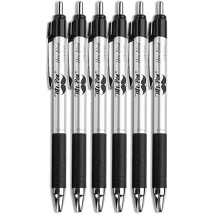 image:imageMr Pen Retractable Bible Journaling Pens 6 Pack Black Ink 07 mm Fine Tip Smooth Writing Pen No Smear Comfortable Grip Ideal for Bible Journaling NoteTaking Writing amp Daily Use6