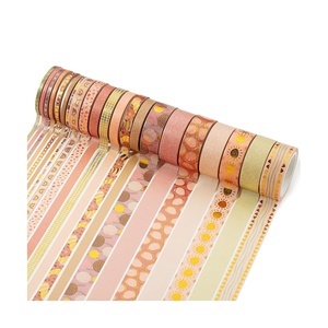 image:imageMr Pen Washi Tape Set 21 Rolls Assorted Sizes Floral  5 YardsRoll Washi Tape for Scrapbook Arts Crafts Journals and PlannersBoho