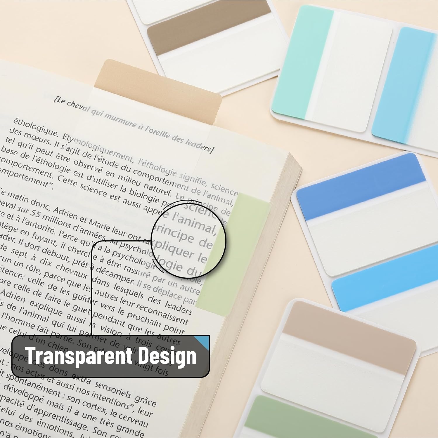 image:imageMr Pen Sticky Index Tabs 500 pcs 21 Sets Pastel  Writable Colored Page Markers for Reading Notes Books Binders Notebook Folders and Classify Files WaterResistantBeach
