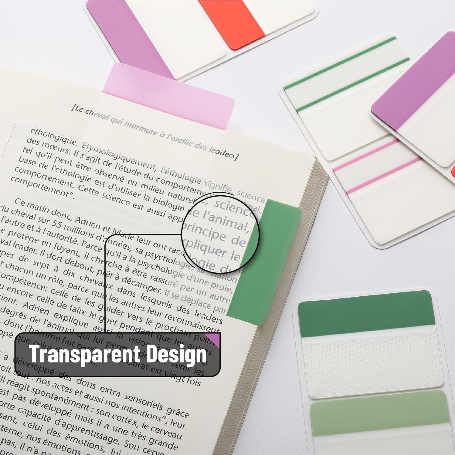 image:imageMr Pen Sticky Index Tabs 500 pcs 21 Sets Pastel  Writable Colored Page Markers for Reading Notes Books Binders Notebook Folders and Classify Files WaterResistantFlowers