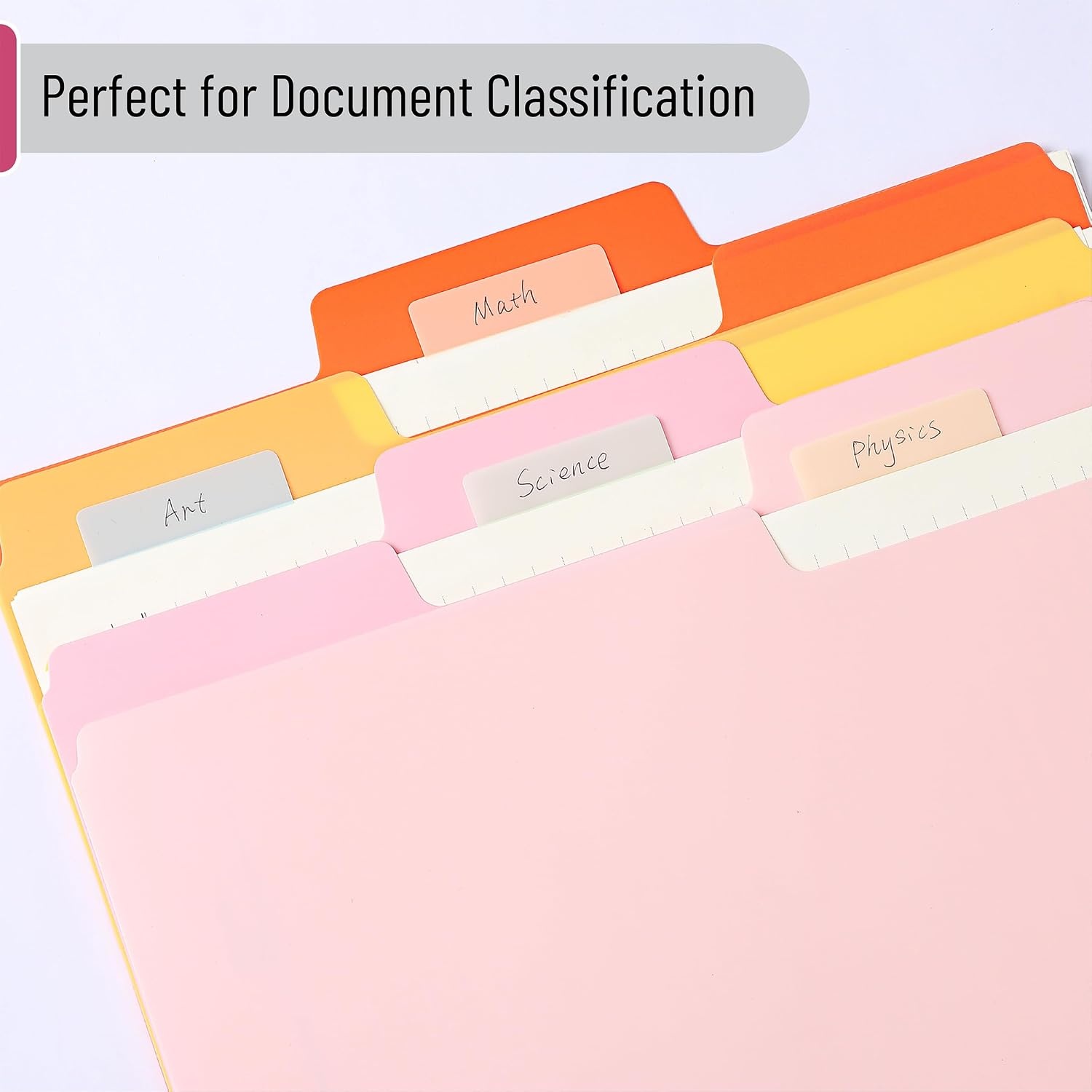 image:imageMr Pen Sticky Index Tabs 500 pcs 21 Sets Pastel  Writable Colored Page Markers for Reading Notes Books Binders Notebook Folders and Classify Files WaterResistantPastel