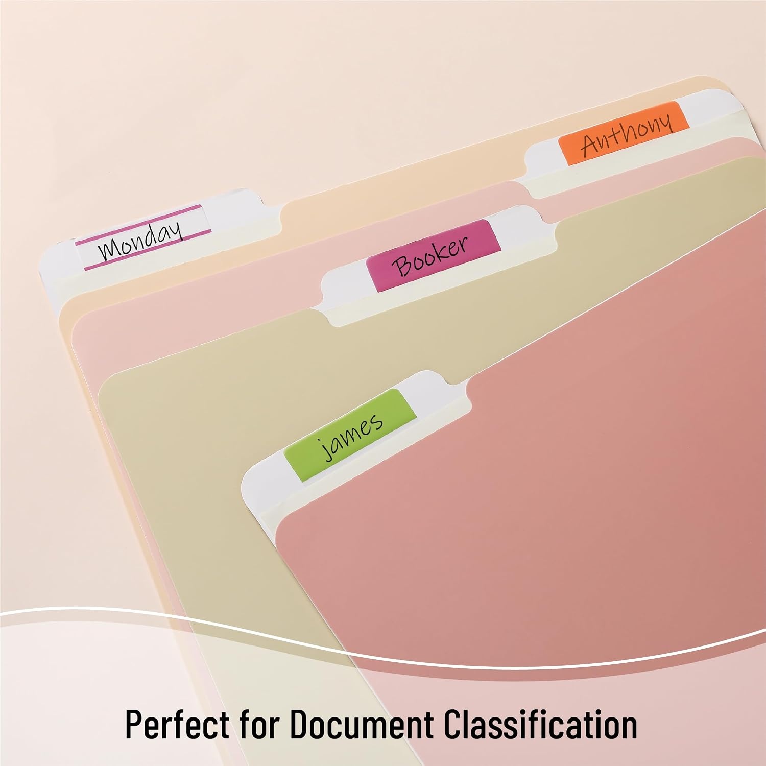 image:imageMr Pen Sticky Index Tabs 500 pcs 21 Sets Pastel  Writable Colored Page Markers for Reading Notes Books Binders Notebook Folders and Classify Files WaterResistantBeetroot