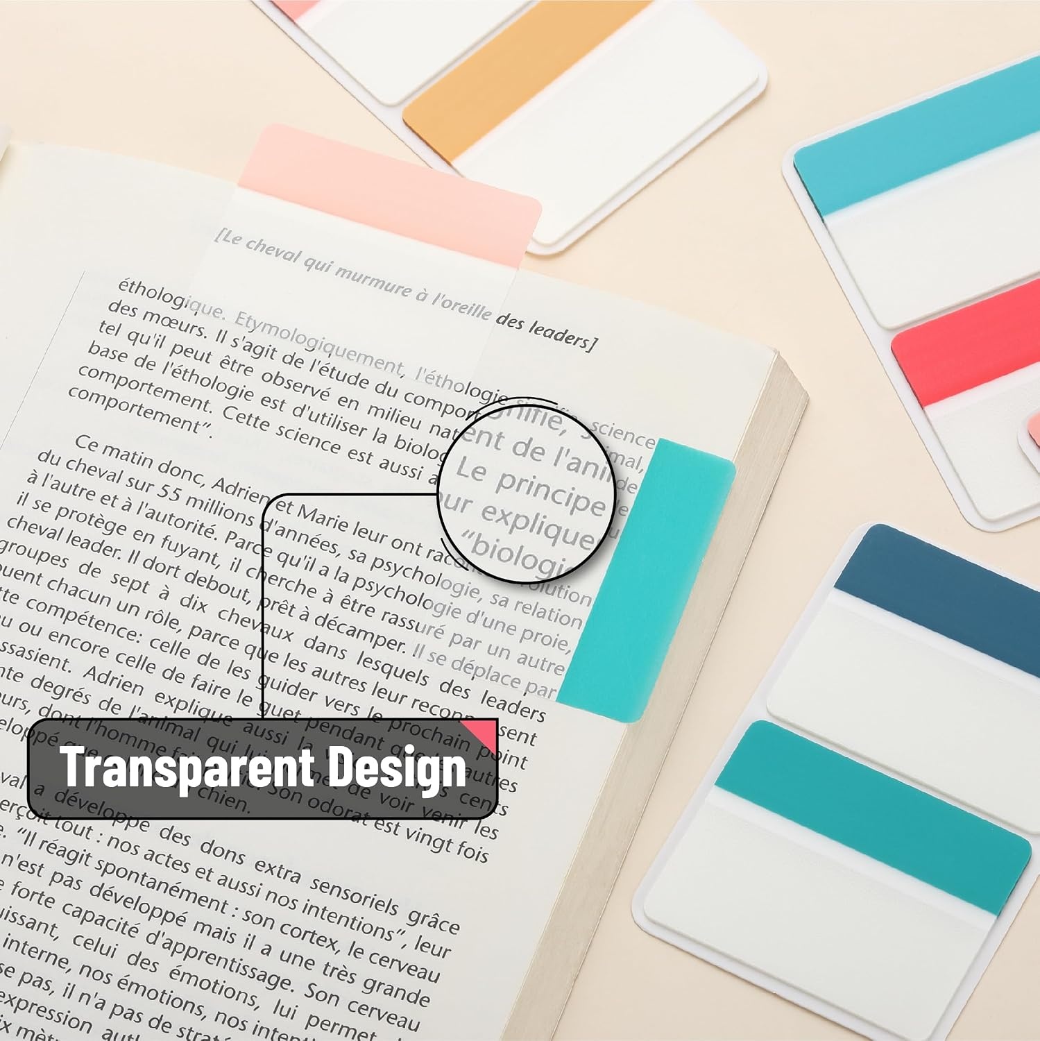 image:imageMr Pen Sticky Index Tabs 500 pcs 21 Sets Pastel  Writable Colored Page Markers for Reading Notes Books Binders Notebook Folders and Classify Files WaterResistantTropical