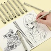 image:imageMr Pen  Art Pens Multiliners Fineliner Ink Pens Set of 8 Technical Drawing pen Pigment Pen Fine Point Black Waterproof for Art Watercolor Sketching Micro Drawing for Bible Journaling10 Tip Sizes015 to 07 mm