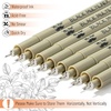 image:imageMr Pen 025mm Micro Fine Point Pens 4 Pack Black Ink Ultra Fine Point Waterproof AcidFree NoSmear QuickDry Fineliner Pens for Drawing Sketching Journaling Outlines amp Everyday WritingBlack