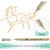 image:imageMr Pen 025mm Micro Fine Point Pens 4 Pack Black Ink Ultra Fine Point Waterproof AcidFree NoSmear QuickDry Fineliner Pens for Drawing Sketching Journaling Outlines amp Everyday WritingMulticolor
