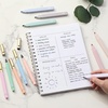 image:imageMr Pen Aesthetic Highlighters and Ballpoint Pens No Bleed 12 Pack Pastel Colors Bible Highlighters and Black Ink Pens No Bleed Fast Dry and No Smear for Bible Journaling PlannerPastel