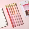 image:imageMr Pen Aesthetic Highlighters and Ballpoint Pens No Bleed 12 Pack Pastel Colors Bible Highlighters and Black Ink Pens No Bleed Fast Dry and No Smear for Bible Journaling PlannerShades of Pink