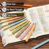 image:imageMr Pen Aesthetic Highlighters and Ballpoint Pens No Bleed 12 Pack Pastel Colors Bible Highlighters and Black Ink Pens No Bleed Fast Dry and No Smear for Bible Journaling PlannerWarm Fall
