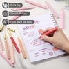 image:imageMr Pen Aesthetic Highlighters and Ballpoint Pens No Bleed 12 Pack Pastel Colors Bible Highlighters and Black Ink Pens No Bleed Fast Dry and No Smear for Bible Journaling PlannerShades of Pink