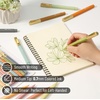 image:imageMr Pen Aesthetic Pens 10 Pack Colorful Ink 07mm Fast Dry No Smear Ink No Bleed Through Bible Safe Medium Tip Smooth Writing Pens for Journaling Planning Notes amp Everyday WritingBoho