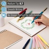 image:imageMr Pen Aesthetic Pens 10 Pack Colorful Ink 07mm Fast Dry No Smear Ink No Bleed Through Bible Safe Medium Tip Smooth Writing Pens for Journaling Planning Notes amp Everyday WritingMulticolor