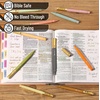 image:imageMr Pen Aesthetic Pens 10 Pack Colorful Ink 07mm Fast Dry No Smear Ink No Bleed Through Bible Safe Medium Tip Smooth Writing Pens for Journaling Planning Notes amp Everyday WritingBoho