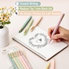 image:imageMr Pen Aesthetic Pens 6 Pack Black Ink Fast Dry No Smear Bible Pens Bleed Through Fine Point PenAutumn Barrel