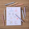image:imageMr Pen Bible Highlighters and Gel Pens 8 Pack Pastel Colors Gel Highlighters No Bleed Black Ink Gel Pens Fast Dry and No Smear for Bible Journaling Planner School Supplies