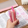 image:imageMr Pen Bible Journaling Kit for Women 10 Pack Pink No Bleed Bible Highlighters and Journaling Pens Clear Pencil Pouch Christian Devotional Gifts Christian Gifts for WomenPink